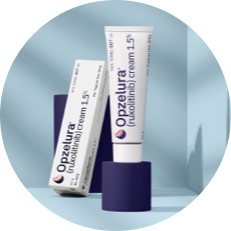 Packaging of OPZELURA® (ruxolitinib) cream 1.5%