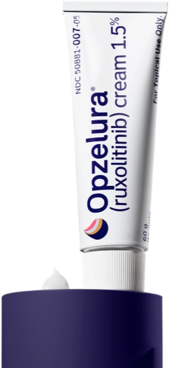 OPZELURA® (ruxolitinib) cream 1.5% in a tube