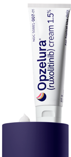 OPZELURA® (ruxolitinib) cream 1.5% in a tube