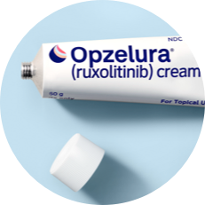 OPZELURA® (ruxolitinib) cream 1.5% in a tube